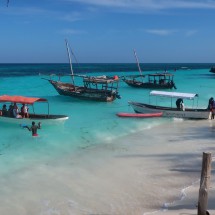 Excursions boats of Nungwi